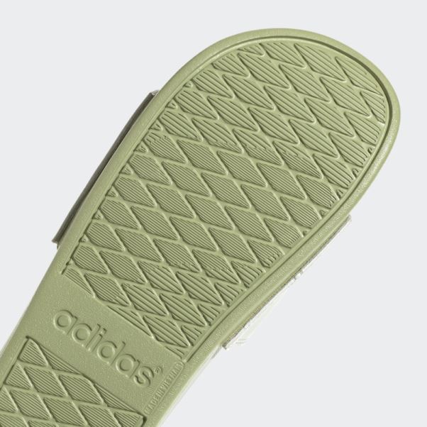 Adilette Confort Slides Vert Adidas