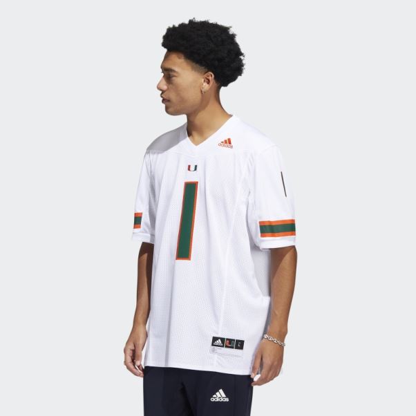 Maillot Adidas Hurricanes Icon Blanc