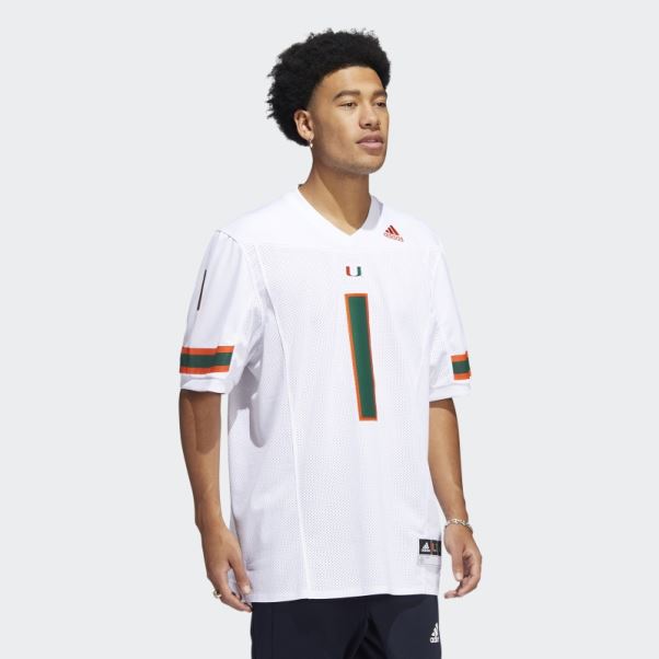 Maillot Adidas Hurricanes Icon Blanc