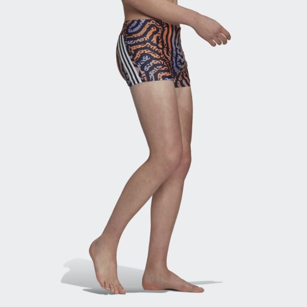 Adidas Boxer De Bain Labyrinthe De Couleur D'encre