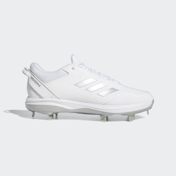 Icon 7 Crampons Adidas Blanc