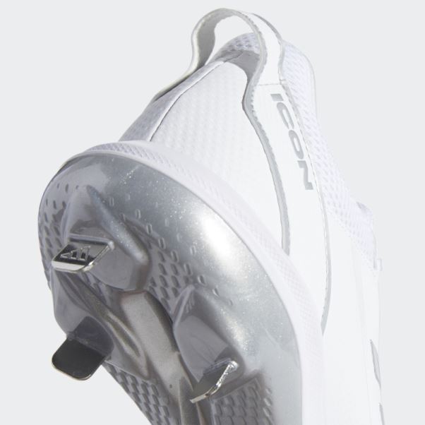 Icon 7 Crampons Adidas Blanc