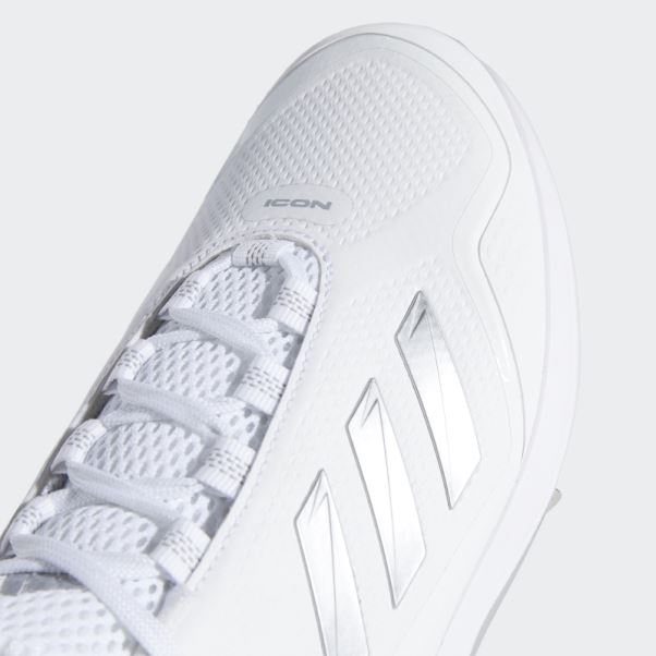 Icon 7 Crampons Adidas Blanc