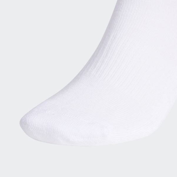 Athlétique Coussiné équipage 6 Paires Adidas Blanc