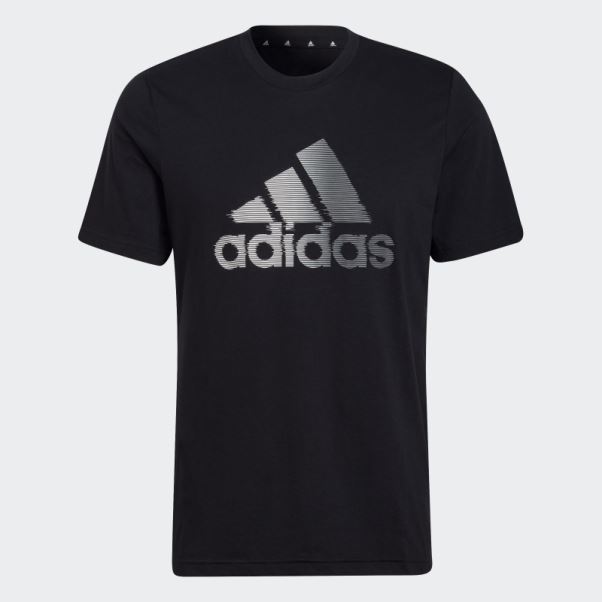 Aeroready Conçu Pour Déplacer Le T-shirt Logo Sport Noir Adidas