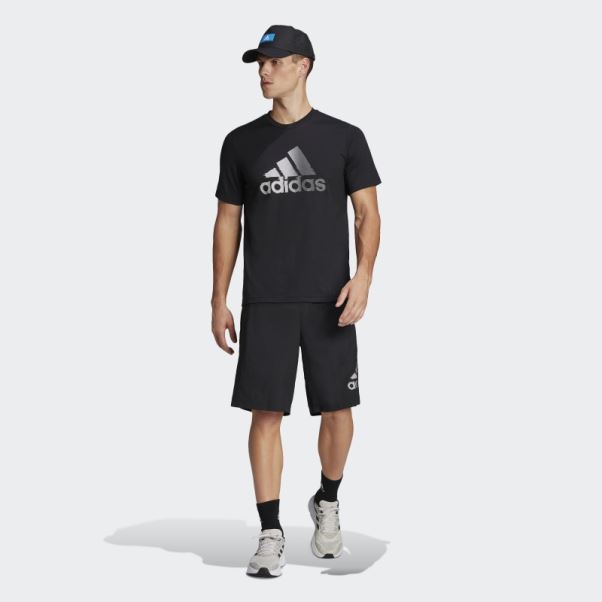 Aeroready Conçu Pour Déplacer Le T-shirt Logo Sport Noir Adidas