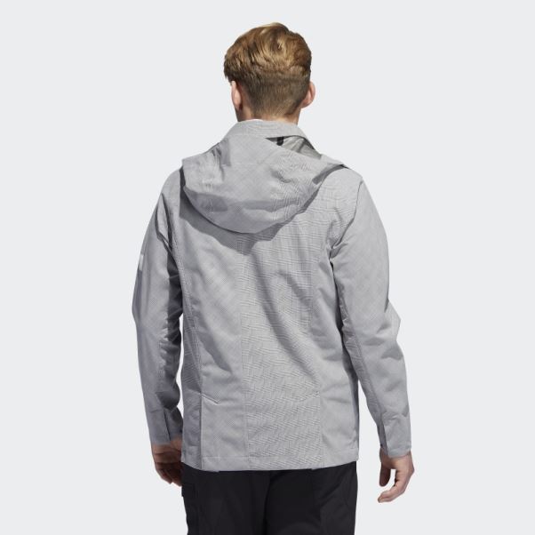 Adidas Veste Grise Adicross Elements Entièrement Zippée