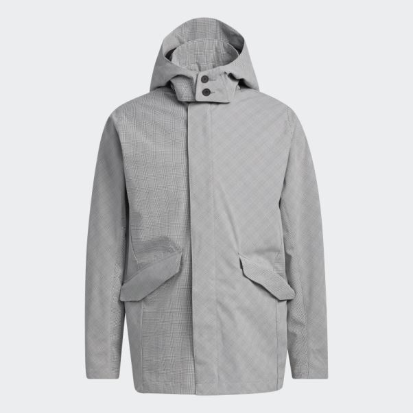 Adidas Veste Grise Adicross Elements Entièrement Zippée