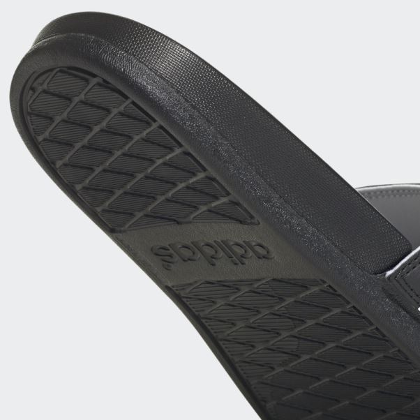 Adidas Adilette Confort Sandales Blanc Chaud