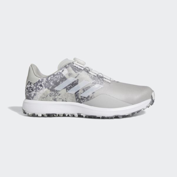 Chaussures De Golf Adidas S2g Sl 23 Larges Grises