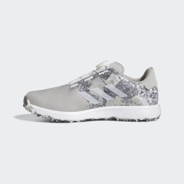 Chaussures De Golf Adidas S2g Sl 23 Larges Grises