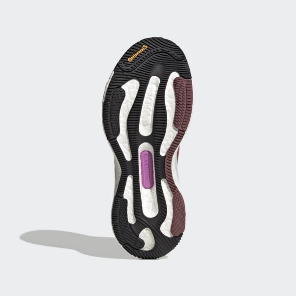 Chaussures De Course Adidas Solarcontrol Rouge