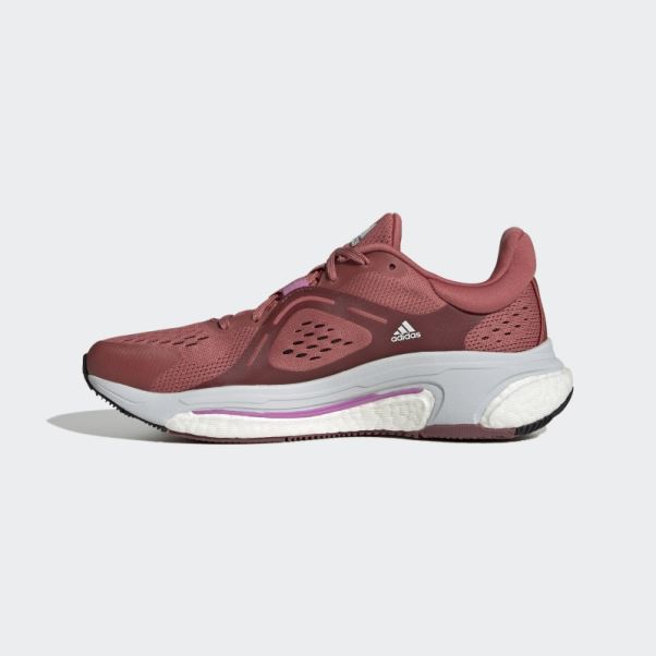 Chaussures De Course Adidas Solarcontrol Rouge