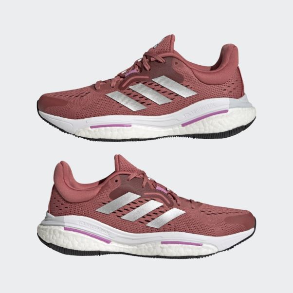 Chaussures De Course Adidas Solarcontrol Rouge
