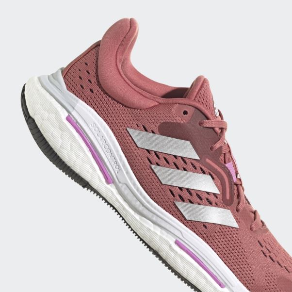 Chaussures De Course Adidas Solarcontrol Rouge