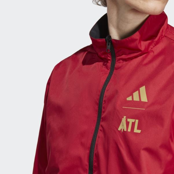 Blouson Atlanta United Fc Anthem Noir Adidas