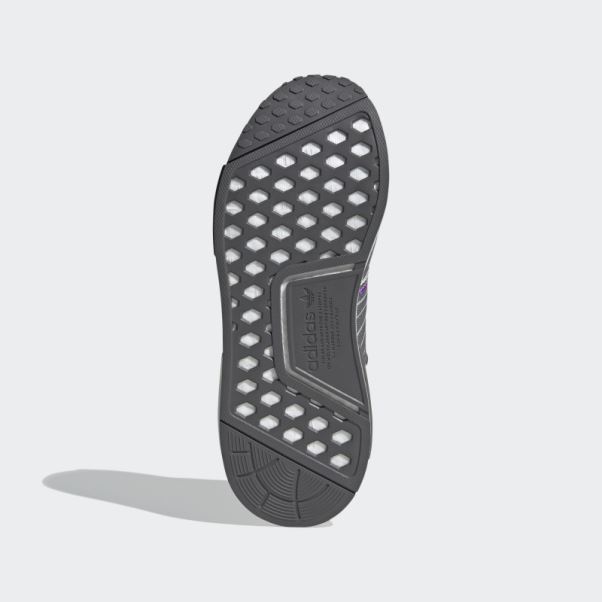 Chaussures Adidas Nmd-r1 Gris Chaud