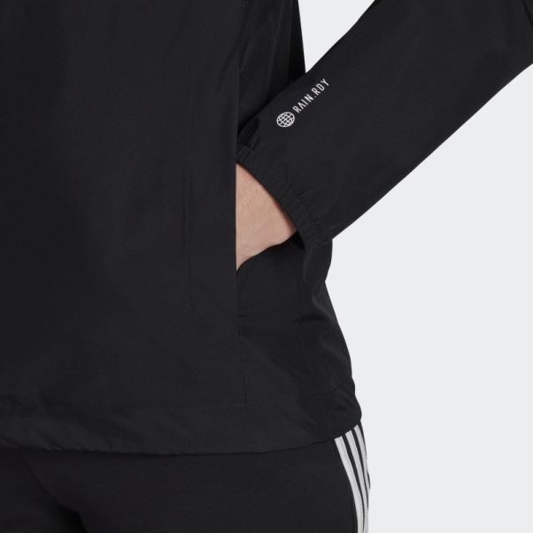 Veste Essentials Rain.rdy Noir Adidas