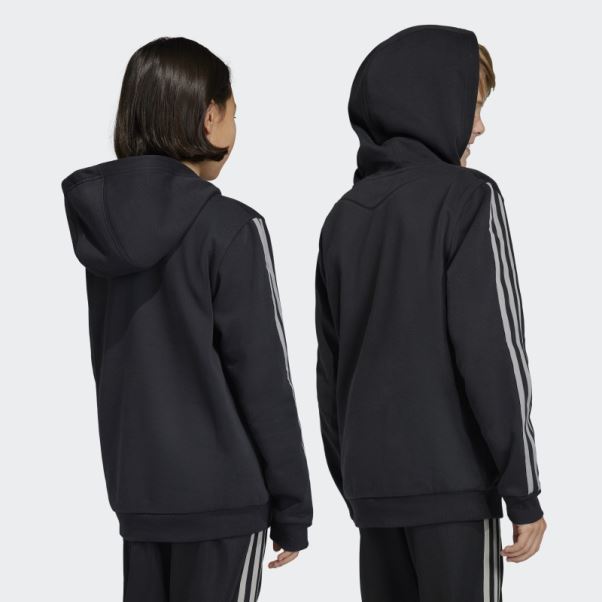 Sweat à Capuche Adidas Messi Noir