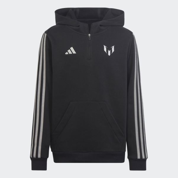 Sweat à Capuche Adidas Messi Noir