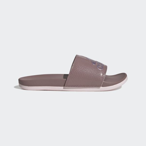 Claquettes De Confort Adilette Violettes Adidas