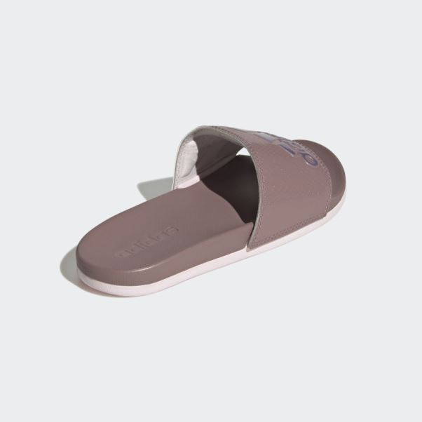 Claquettes De Confort Adilette Violettes Adidas