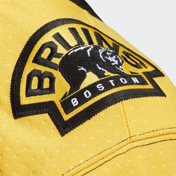 Maillot Bruins Home Authentique Noir Adidas
