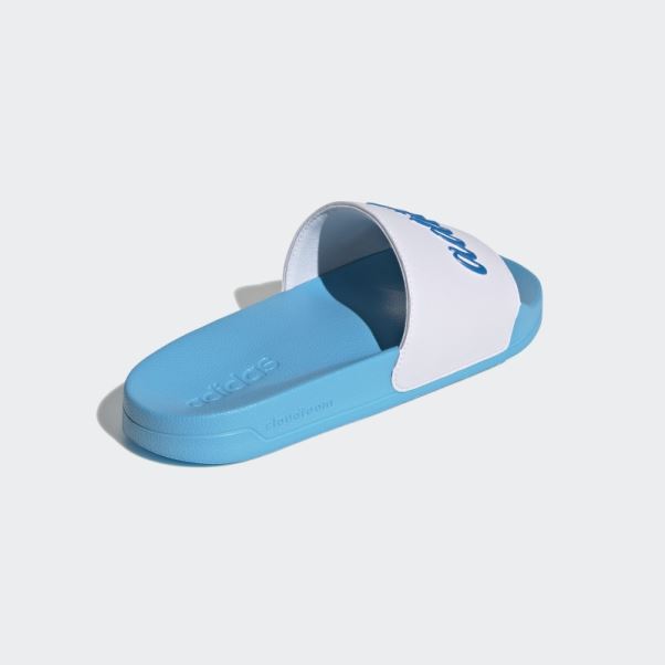 Adidas Adilette Shower Slides Bleu Rush Met