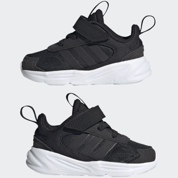 Adidas Ozelle Running Lifestyle Elastic Lace With Top Strap Shoes Noir