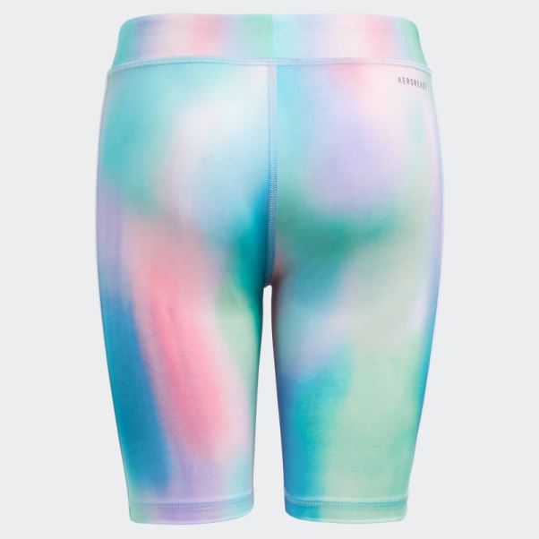 Short Cycliste Imprimé Adidas Mint Rush 22