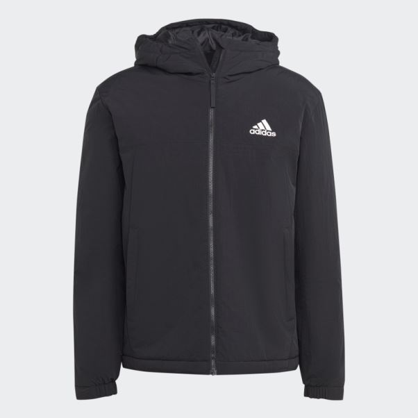Veste à Capuche Isolée Adidas Bsc Strong Noir