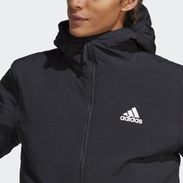 Veste à Capuche Isolée Adidas Bsc Strong Noir