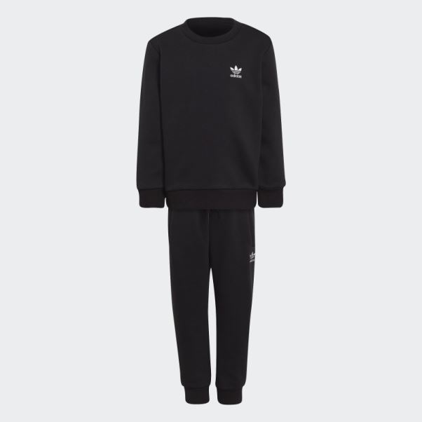 Ensemble Adidas Adicolor Crew Noir