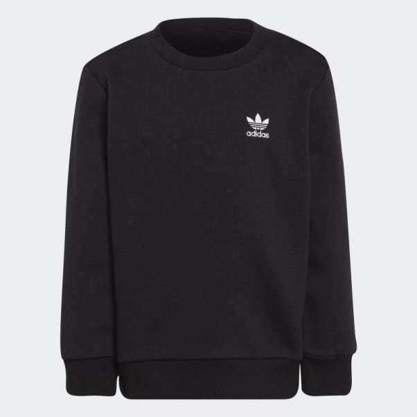 Ensemble Adidas Adicolor Crew Noir