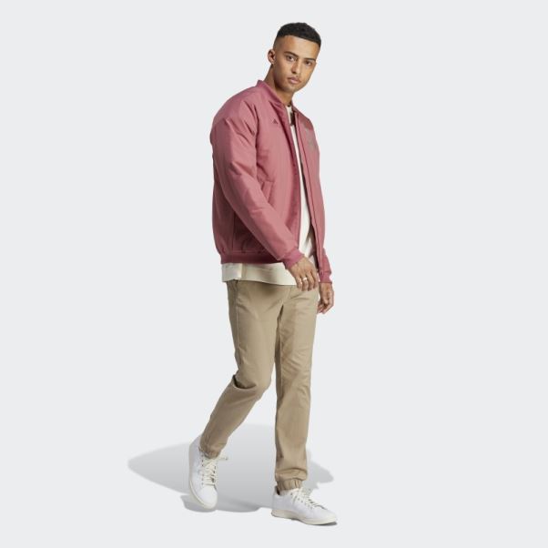 Veste Matelassée Arsenal Chinese Story Adidas Rose