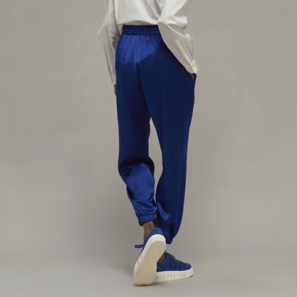 Adidas Y-3 Tech Pantalon De Survêtement En Soie à Revers Chaud