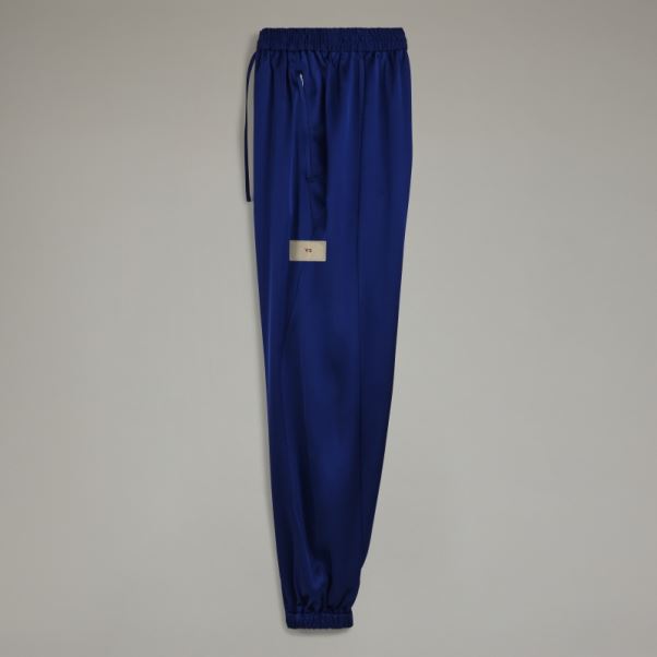 Adidas Y-3 Tech Pantalon De Survêtement En Soie à Revers Chaud