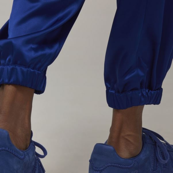 Adidas Y-3 Tech Pantalon De Survêtement En Soie à Revers Chaud