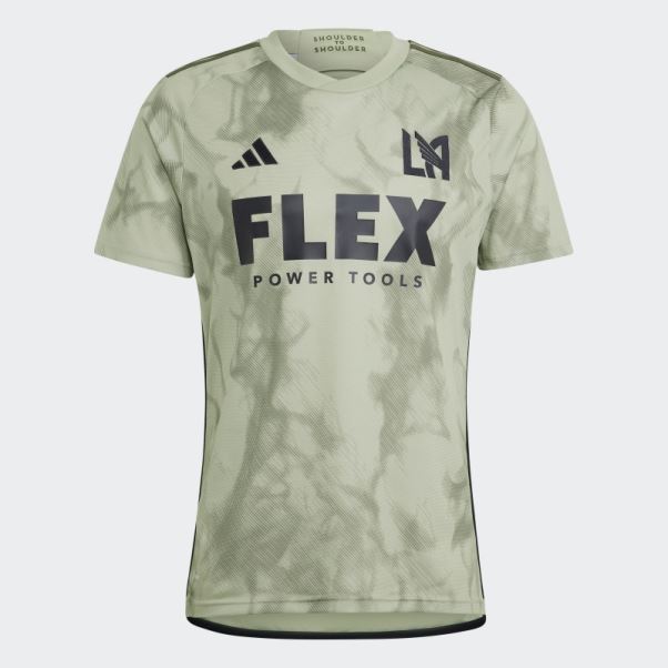Maillot Extérieur Adidas Los Angeles Fc 23/24 Citron Vert