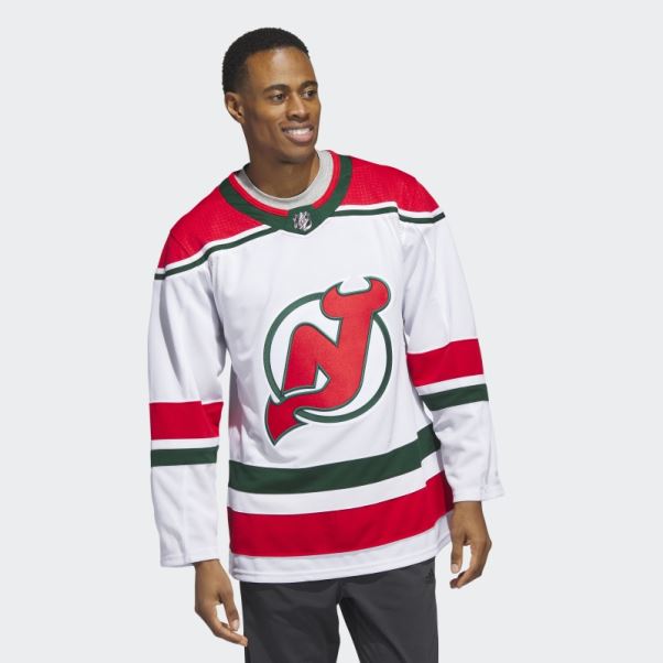 Maillot Devils Heritage Authentique Blanc Adidas