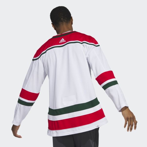 Maillot Devils Heritage Authentique Blanc Adidas