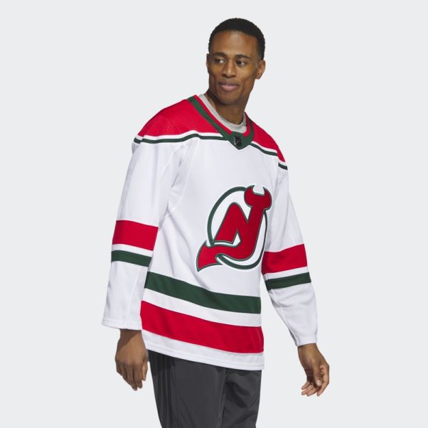 Maillot Devils Heritage Authentique Blanc Adidas