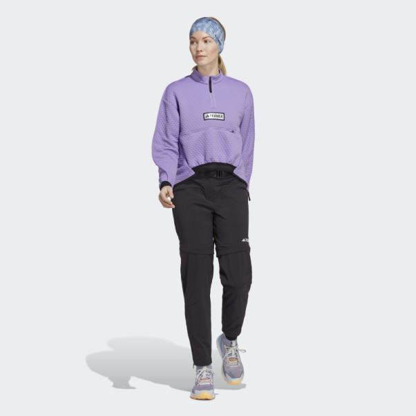 Pantalon De Randonnée Zip-off Terrex Utilitas Noir Adidas