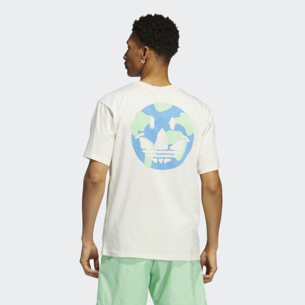 T-shirt Happy Earth Non Teint Adidas
