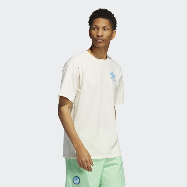 T-shirt Happy Earth Non Teint Adidas