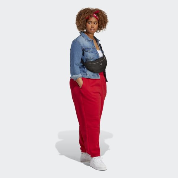 Pantalon De Jogging En Molleton Essentials (taille Plus) Adidas écarlate