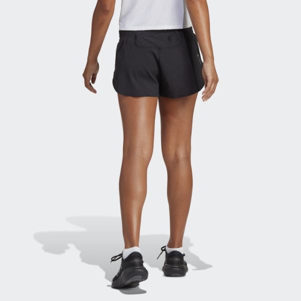 Adidas Run Icones Made With Nature Short De Course Noir