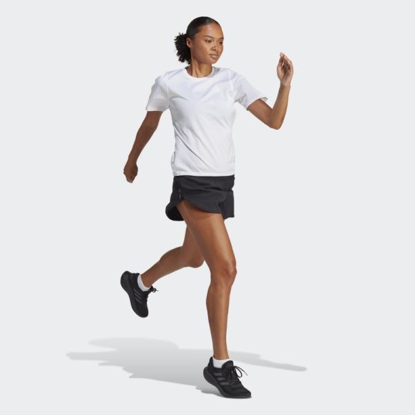 Adidas Run Icones Made With Nature Short De Course Noir