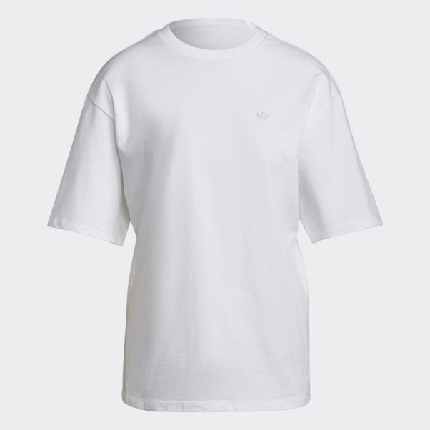 T-shirt Adidas Adicolor Heavy Jersey Blanc