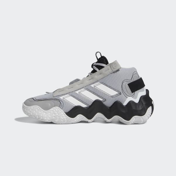 Pièce B Mid Chaussures De Basket Gris Adidas